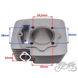 CYLINDER DO ATV BASHAN 250 KPL 69mm
