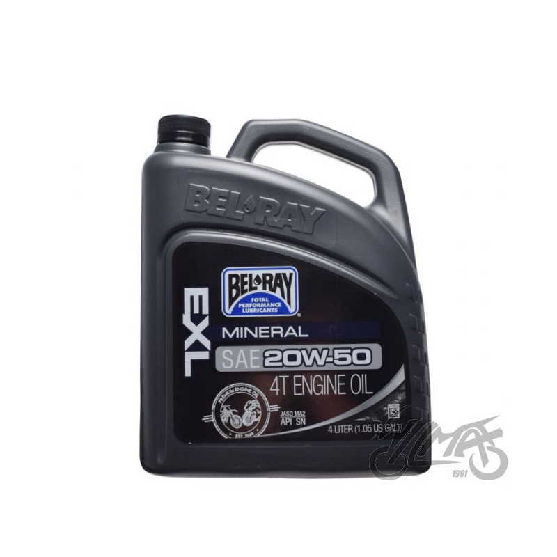 OLEJ BEL-RAY EXL MINERALNY 4T 20W-50 4L