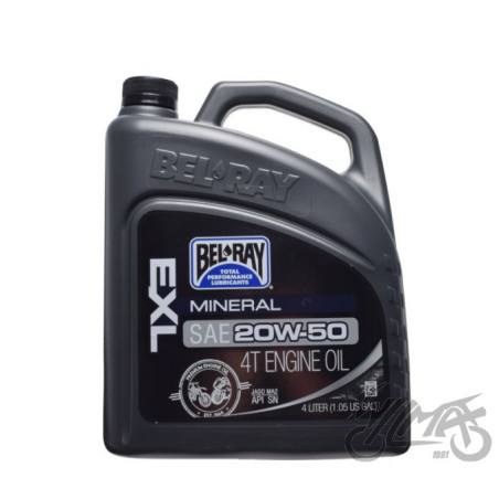 OLEJ BEL-RAY EXL MINERALNY 4T 20W-50 4L