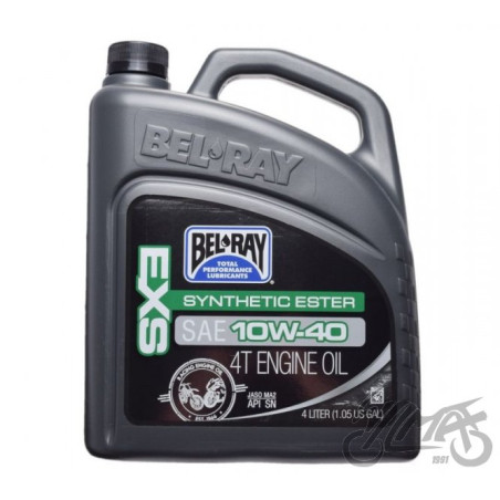 OLEJ BEL-RAY EXS SYNTETYCZNY ESTER 4T 10W-40 4L