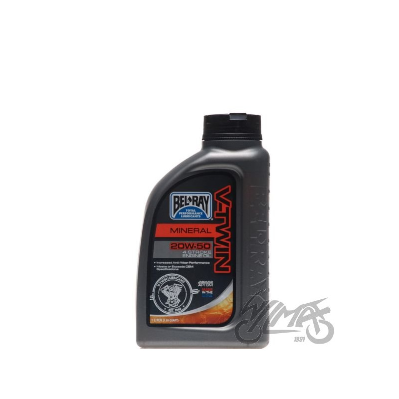 OLEJ BEL-RAY V-TWIN MINERALNY 4T 20W-50 1L