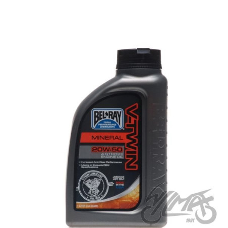 OLEJ BEL-RAY V-TWIN MINERALNY 4T 20W-50 1L