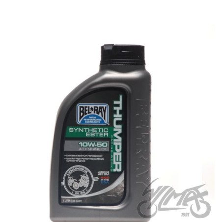 OLEJ BEL-RAY WORKS THUMPER SYN.ESTER 4T 10W-50 1L