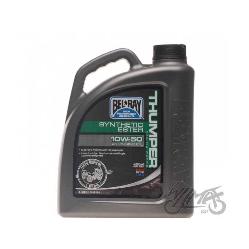 OLEJ BEL-RAY WORKS THUMPER SYN.ESTER 4T 10W-50 4L