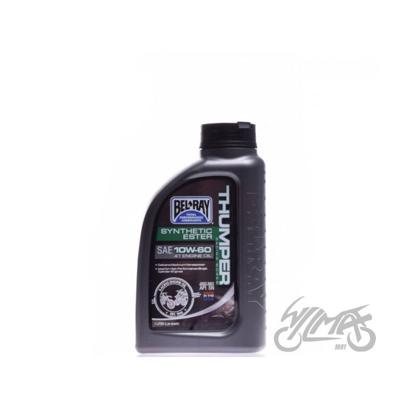 OLEJ BEL-RAY WORKS THUMPER SYN.ESTER 4T 10W-60 1L