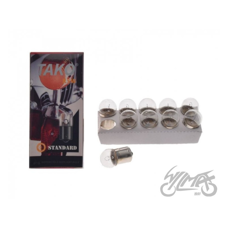ŻARÓWKA 12V 5W R5W BA15S OPK 10 SZT TAKO