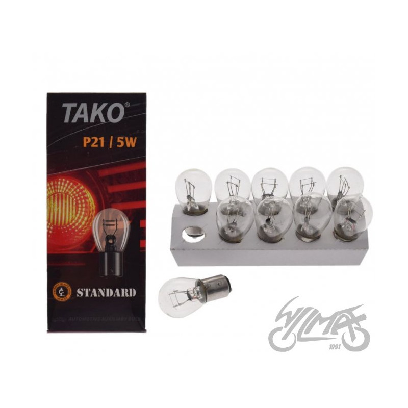 ŻARÓWKA 6V 21/5W BAY15D TAKO OPK 10 SZT BEZ EEC