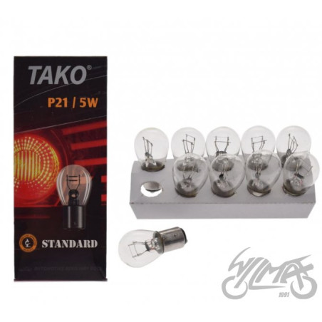 ŻARÓWKA 6V 21/5W BAY15D TAKO OPK 10 SZT BEZ EEC