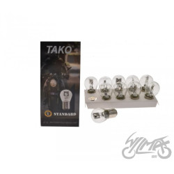 ŻARÓWKA 6V 15/15W BA15D ROMET 10 SZT BEZ EEC TAKO