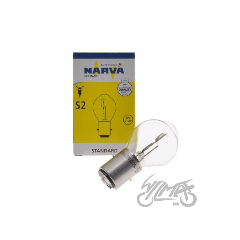 ŻARÓWKA 12V 35/35W BA20D NARVA