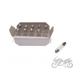 ŻARÓWKA 12V T10.5X43 RURKA OPK 10 SZT NARVA 43mm