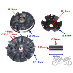 WARIATOR DO CPI GTX 125 4T