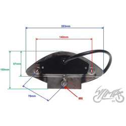 LAMPA TYŁ CPI OLIVER 50 LED