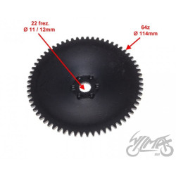 TARCZA WARIATORA DO HONDA DIO 4T WERSJA 1