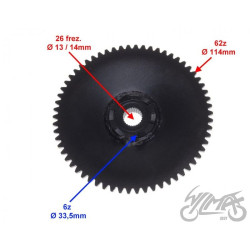 TARCZA WARIATORA DO HONDA DIO 4T WERSJA 2