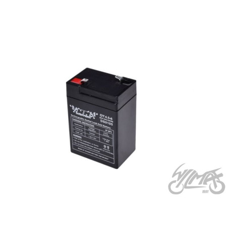 AKUMULATOR ŻELOWY 4,5Ah WM MOTOR 6 VOLT OT4.5-6