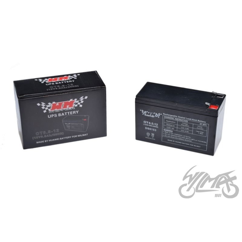 AKUMULATOR ŻELOWY 6.2Ah WM MOTOR 12 VOLT OT6.5-12
