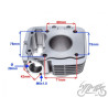 CYLINDER 52,40 DO HONDA CBF 125