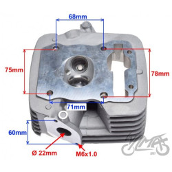 GŁOWICA DO HONDA CBF 125
