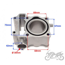 CYLINDER DO HONDA SH125