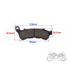 KLOCKI HAMULCA PRZÓD DO HONDA SH125 2009-2012