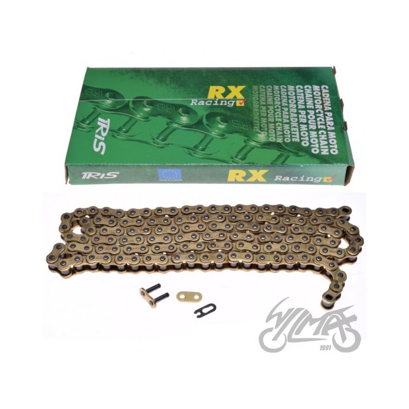 ŁAŃCUCH NAPĘDOWY IRIS 428 RX 120L ZŁOTY