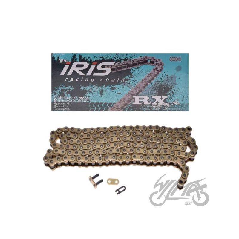 ŁAŃCUCH NAPĘDOWY IRIS 428 RX 130L ZŁOTY