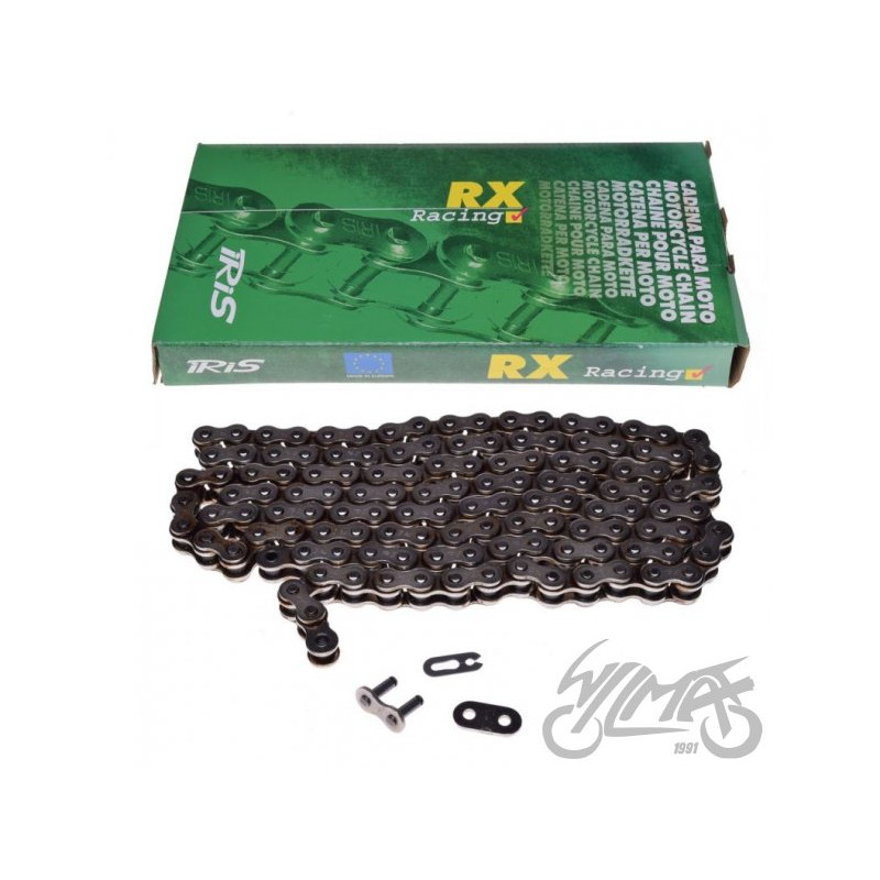 ŁAŃCUCH NAPĘDOWY IRIS 428 RX 130L SREBRNY