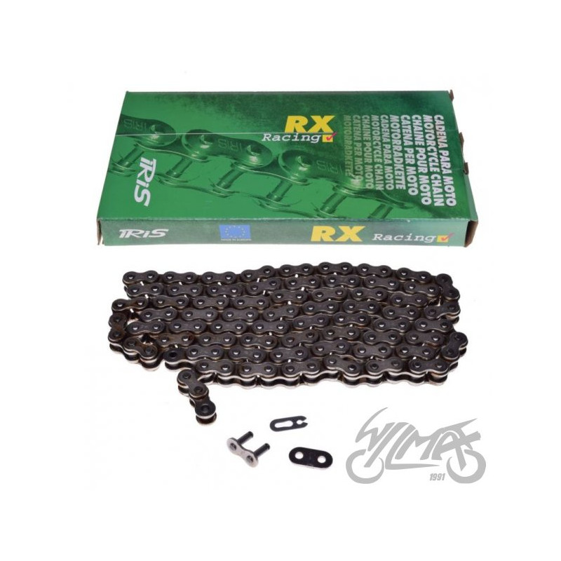 ŁAŃCUCH NAPĘDOWY IRIS 428 RX 136L SREBRNY