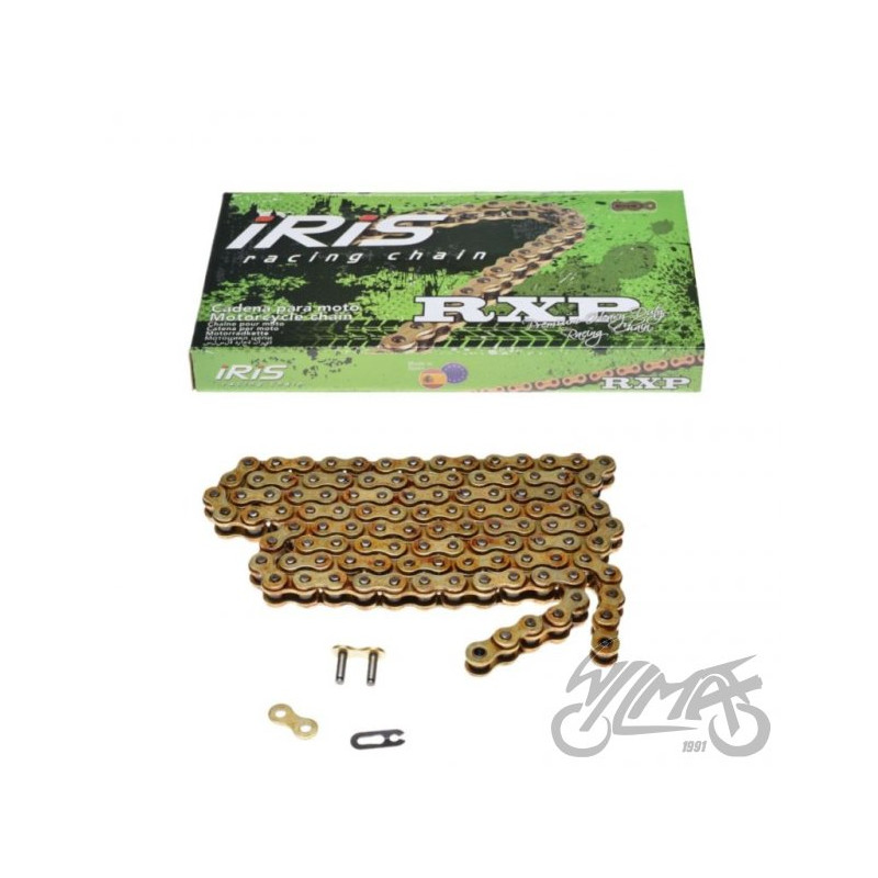 ŁAŃCUCH NAPĘDOWY IRIS 428 RACING RXP 140L ZŁOTY