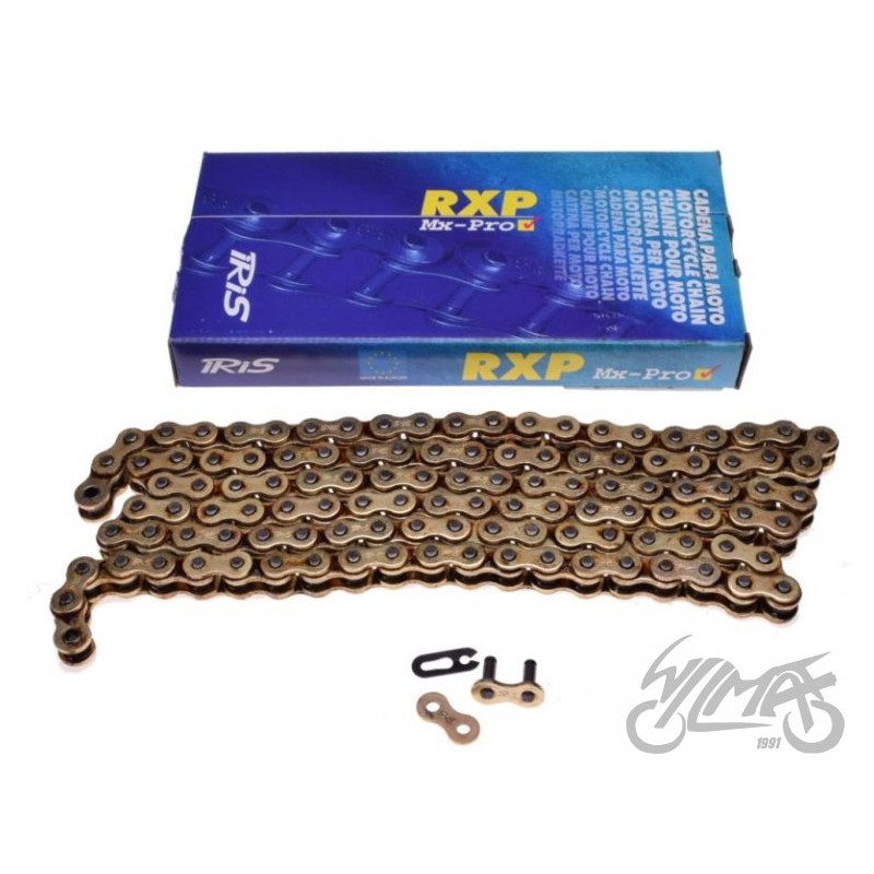 ŁAŃCUCH NAPĘDOWY IRIS 520 RACING RXP 120L ZŁOTY