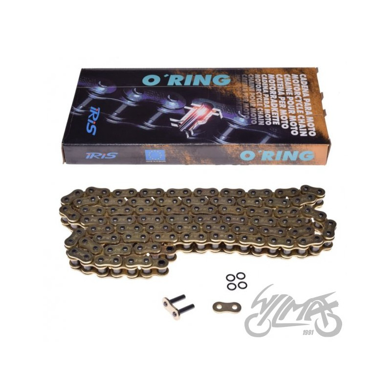 ŁAŃCUCH NAPĘDOWY IRIS 530 O-RING 108L ZŁOTY