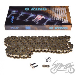ŁAŃCUCH NAPĘDOWY IRIS 630 O-RING 120L ZŁOTY