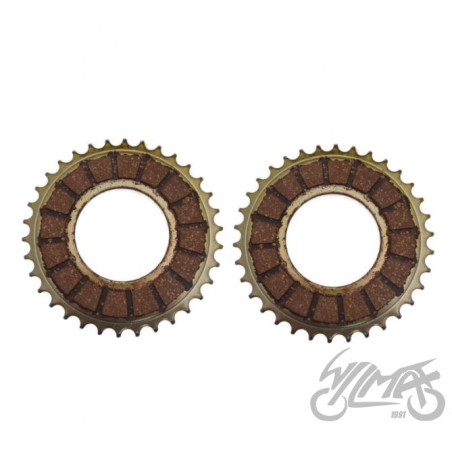 TARCZA SPRZĘGŁA JAWA 50 2 SZTUKI MADE IN TAIWAN