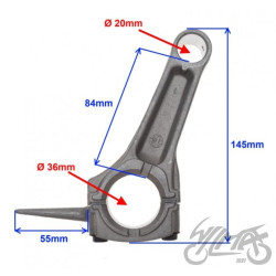 KORBOWÓD GOKART DO SILNIKA GX390