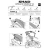 STELAŻ KUFRA TYŁ SHAD DO APRILIA SR 125 200
