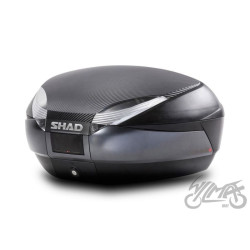KUFER SHAD SH48 DARK GREY NAKŁADKA+OPARCIE