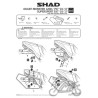 STELAŻ DO SAKW PÓŁSZTYWNYCH SHAD DO DUCATI MONSTER