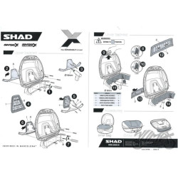 OPARCIE KUFRA SHAD SH58X SH59X