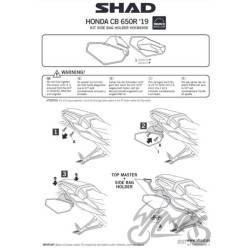 STELAŻ DO SAKW PÓŁSZTYWNYCH SHAD DO HONDA CB 650 R