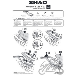 STELAŻ KUFRA TYŁ SHAD DO HONDA CB125F (21-22)
