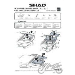STELAŻ KUFRA TYŁ SHAD DO HONDA VFR1200 / CRF1000L