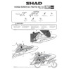 STELAŻ KUFRA BOCZNEGO 3P SHAD DO HONDA NC750