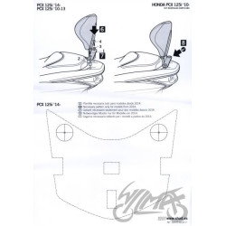 OPARCIE PASAŻERA SHAD DO HONDA PCX 125 CZARNE