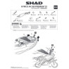 STELAŻ KUFRA TYŁ SHAD DO KYMCO AK550 PREMIUM