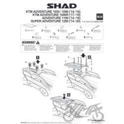 STELAŻ KUFRA TYŁ SHAD DO KTM 790 ADVENTURE