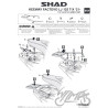 STELAŻ KUFRA TYŁ SHAD DO KEEWAY FACT EVO 125
