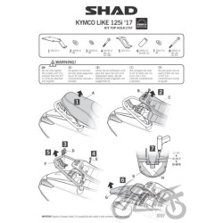 STELAŻ KUFRA TYŁ SHAD DO KYMCO LIKE 125
