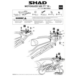 STELAŻ KUFRA TYŁ SHAD DO MOTO GUZZI V85TT