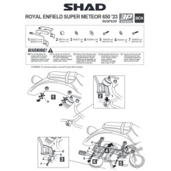 STELAŻ KUFRA BOCZNEGO 3P SHAD DO ROYAL ENFIELD SUP